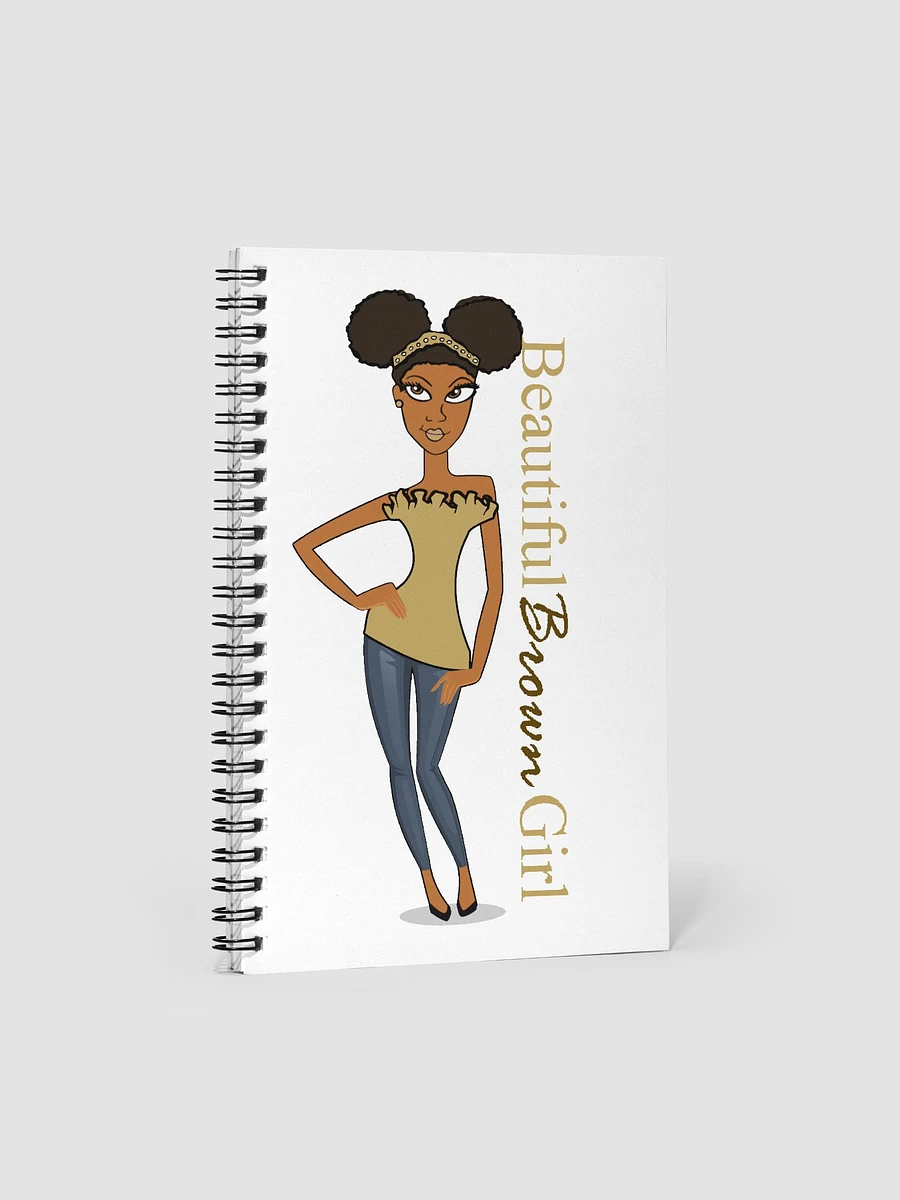 Beautiful Brown Girl Notebook product image (2)