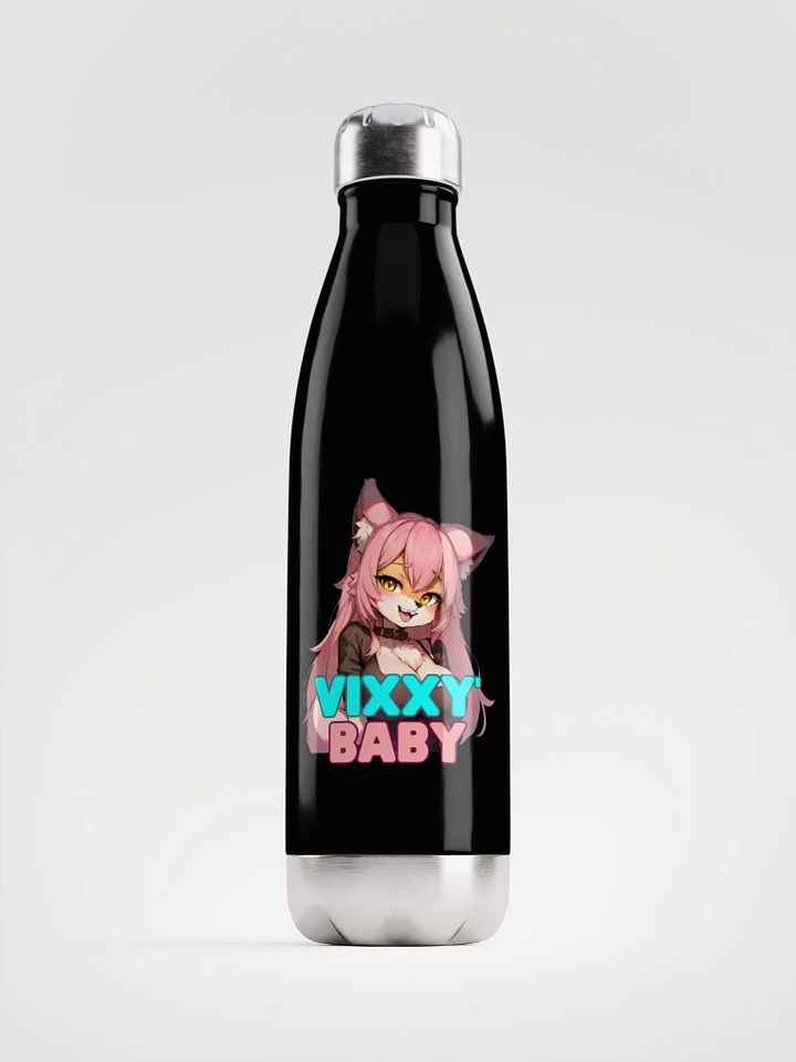 Vixxybaby Twitch Logo Stainless Steel Water Bottle product image (1)