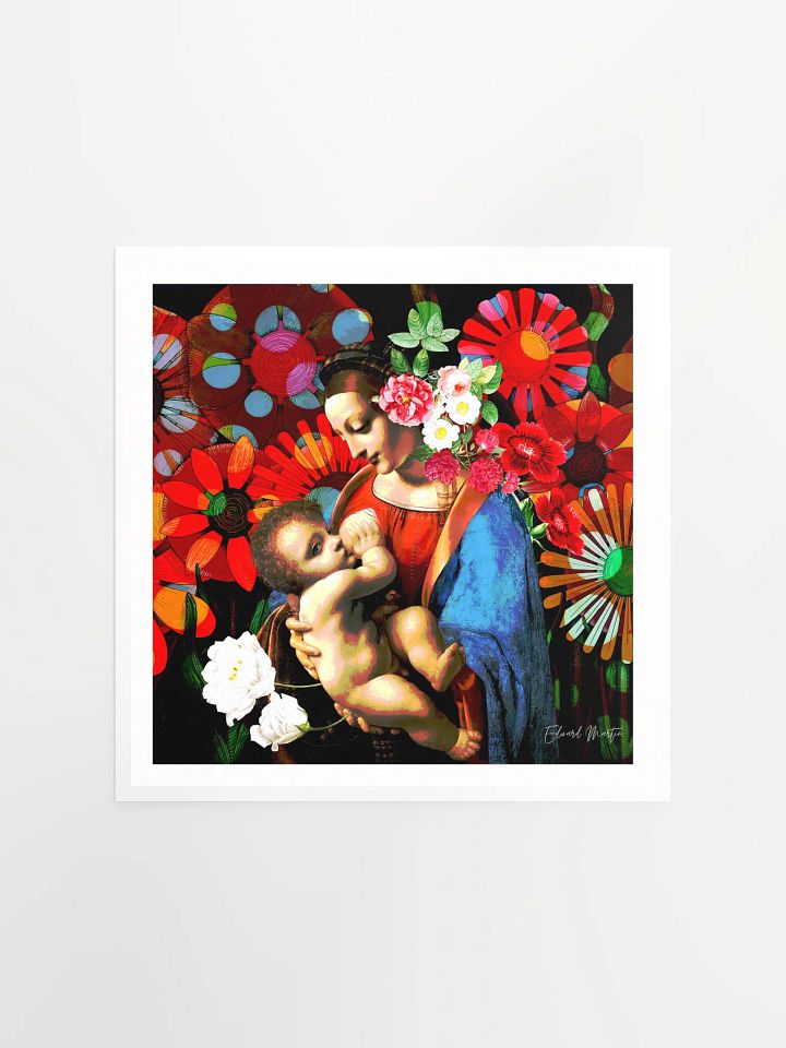'Nurture' by Edward Martin: Mixed Media Collage Print product image (2)