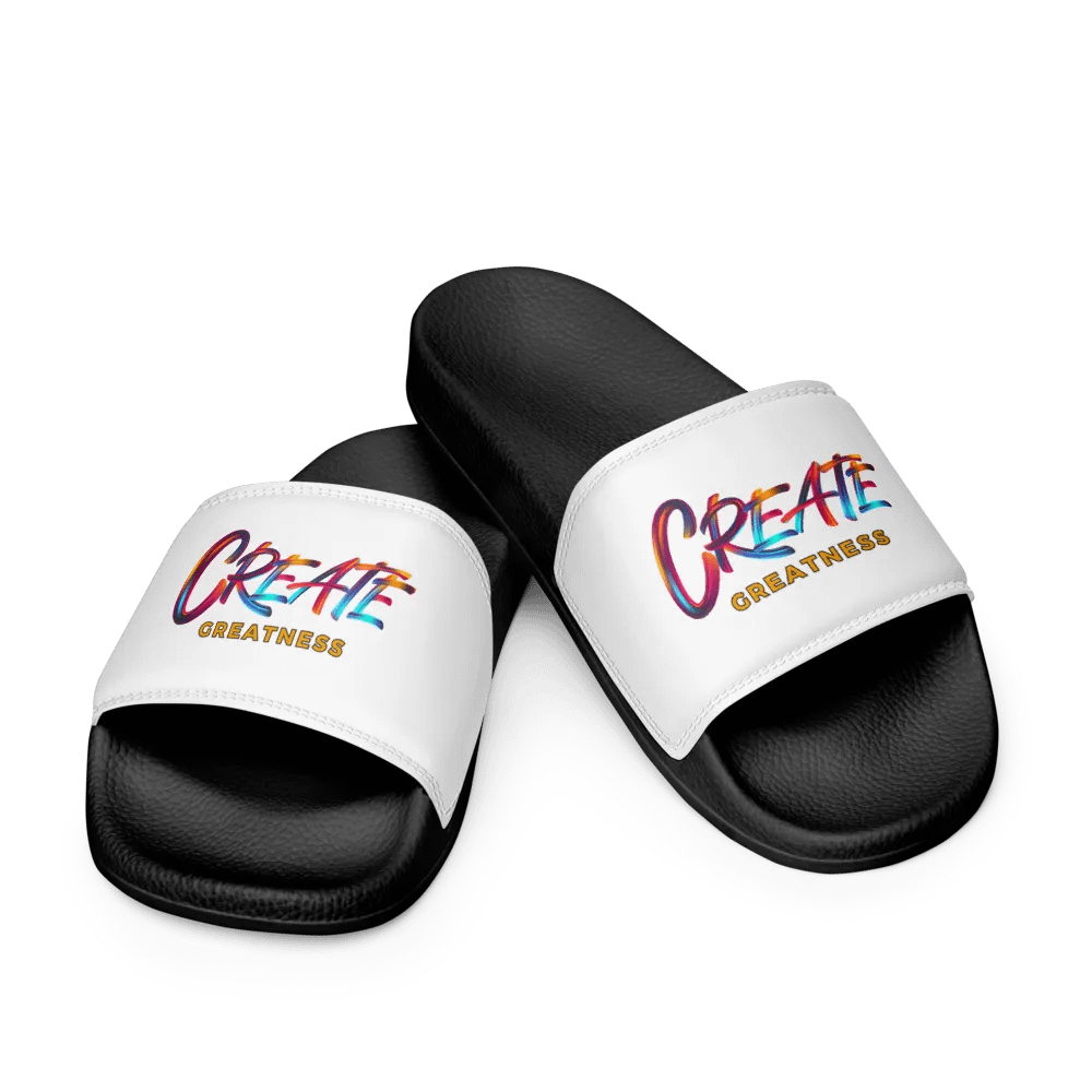 Create Greatness Women's Slides product image (7)
