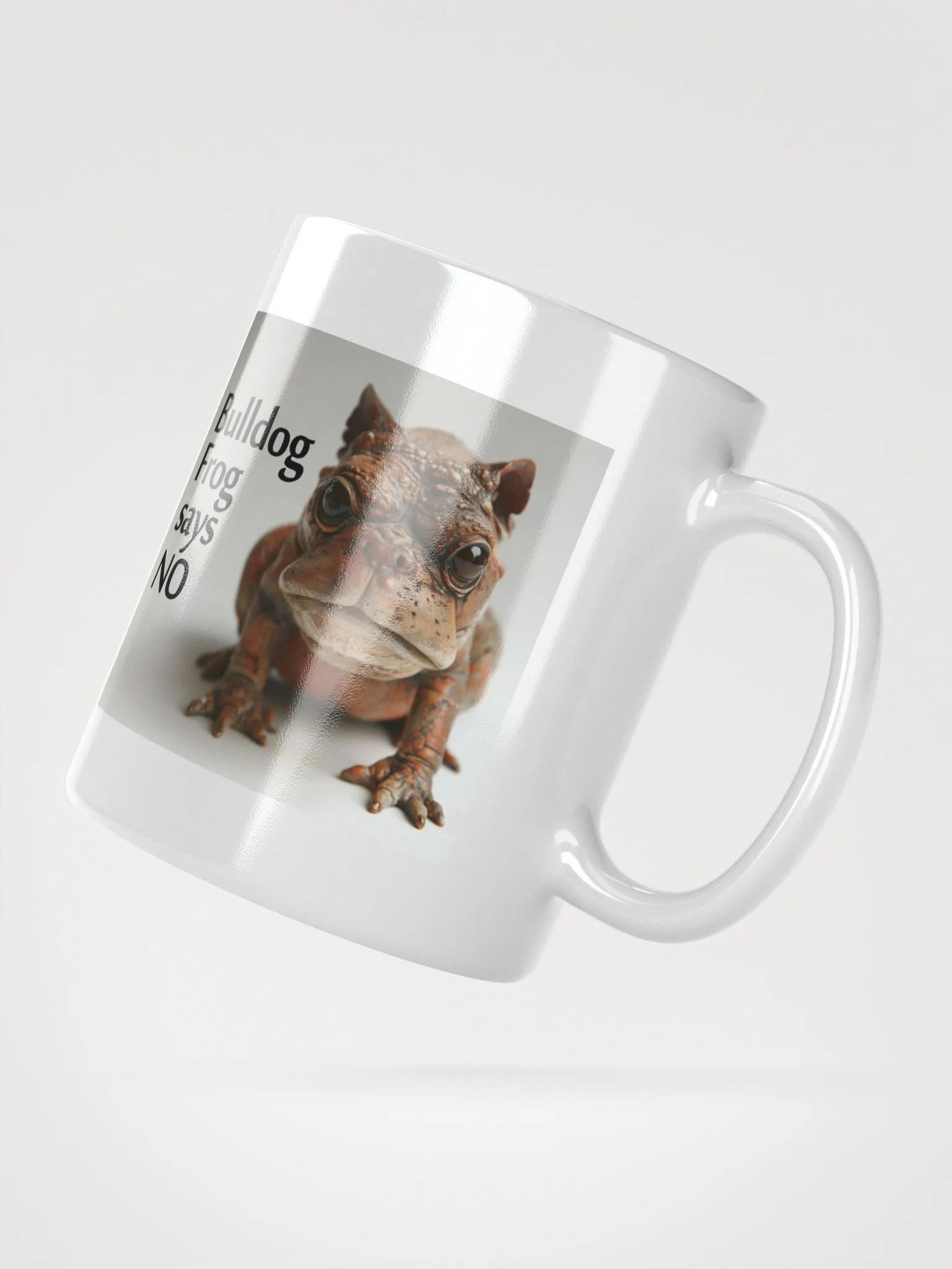 FrankLee's Bullfrog Dog Says YES/NO Mug product image (2)
