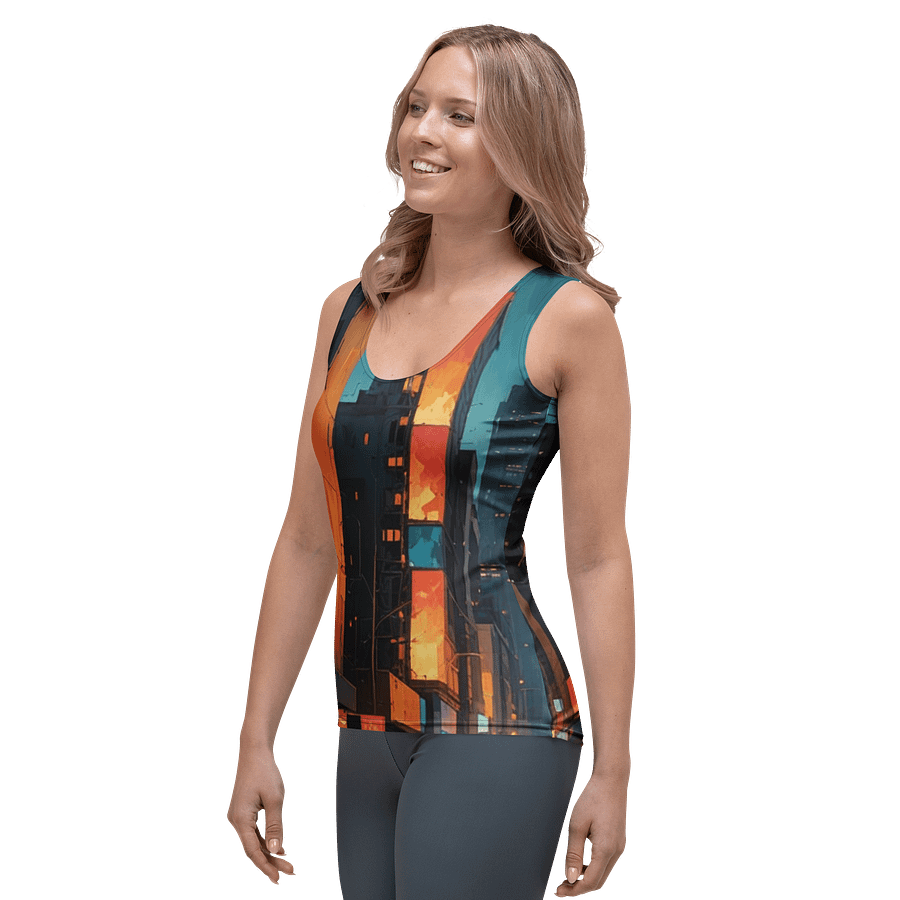 Abstract City 2 Tank Top product image (3)