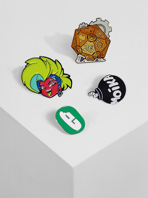 Photo showing Custom Enamel Pins