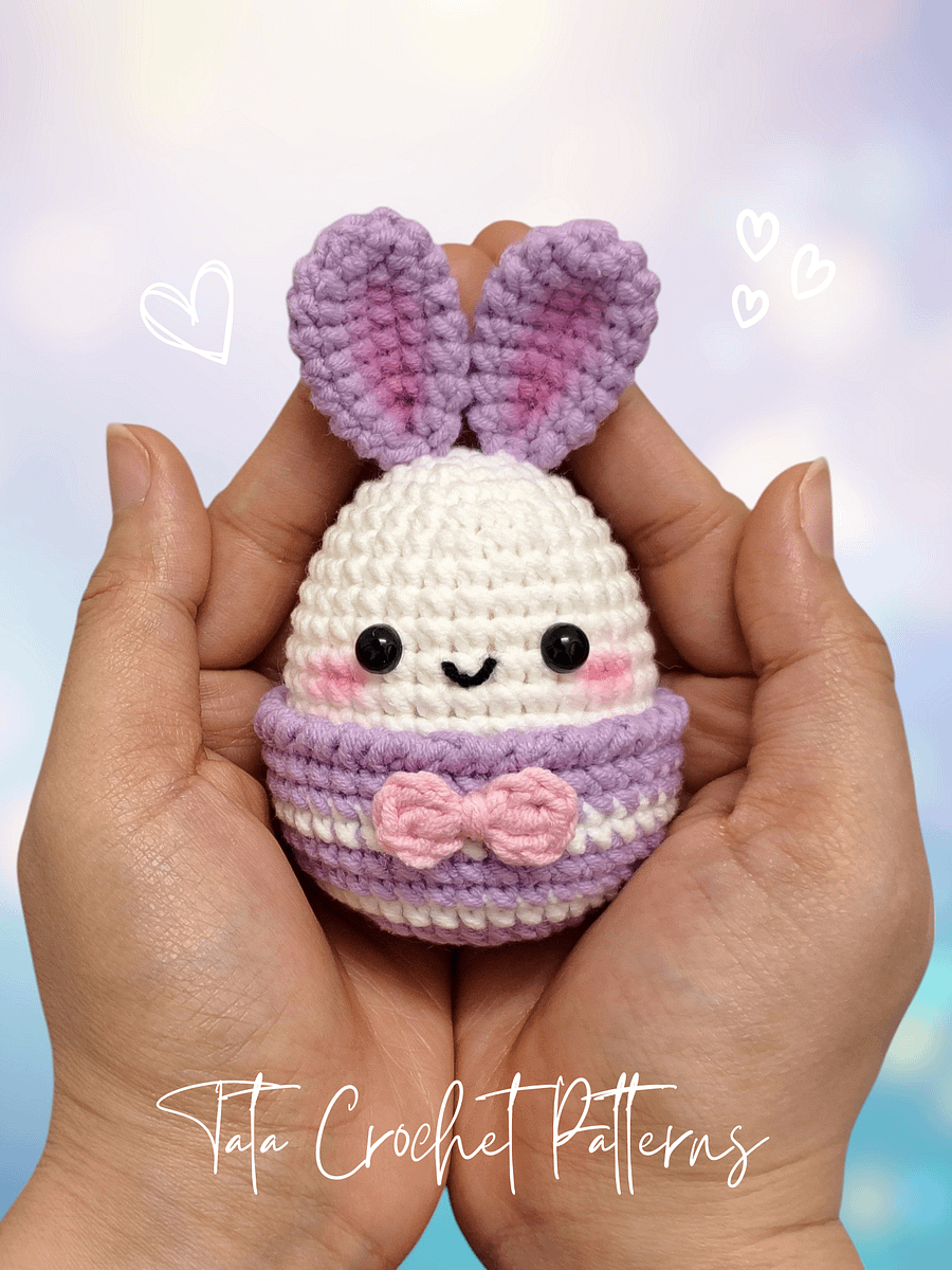PDF Pattern -♡- (8 in 1) Super Cute Easter Bunny Eggs Amigurumi product image (10)