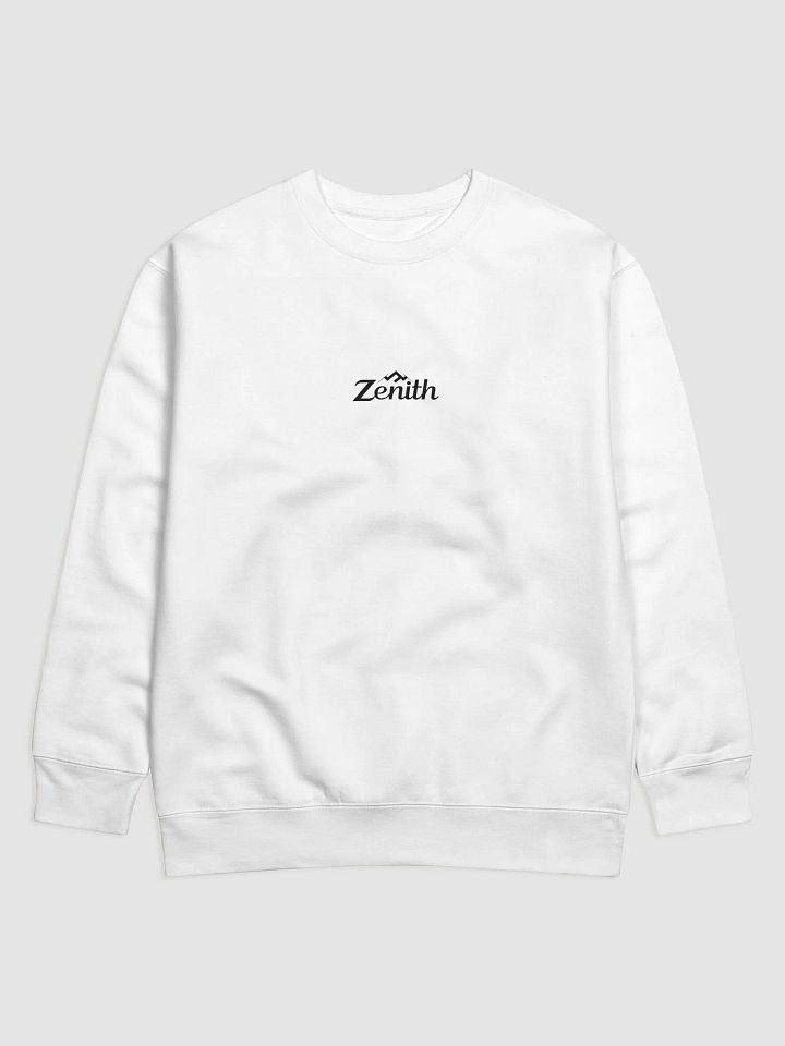 Zenith Signature Unisex Premium Cotton Sweatshirt product image (1)