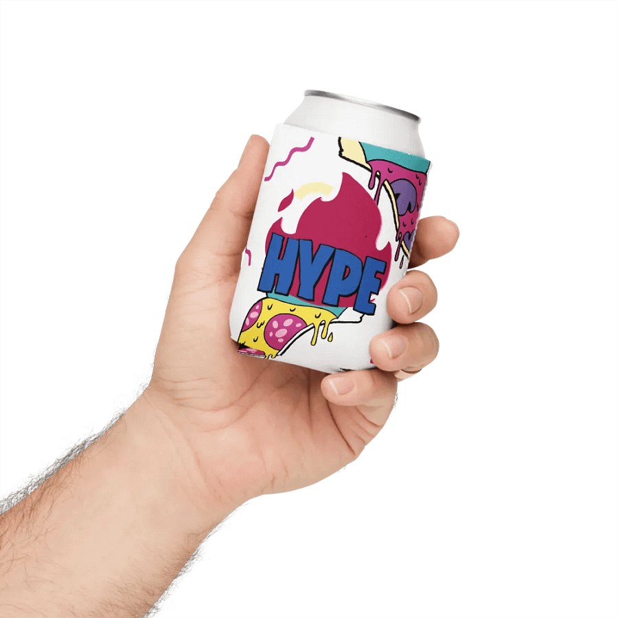 Pixel Pizza Coozie Can Cooler product image (4)