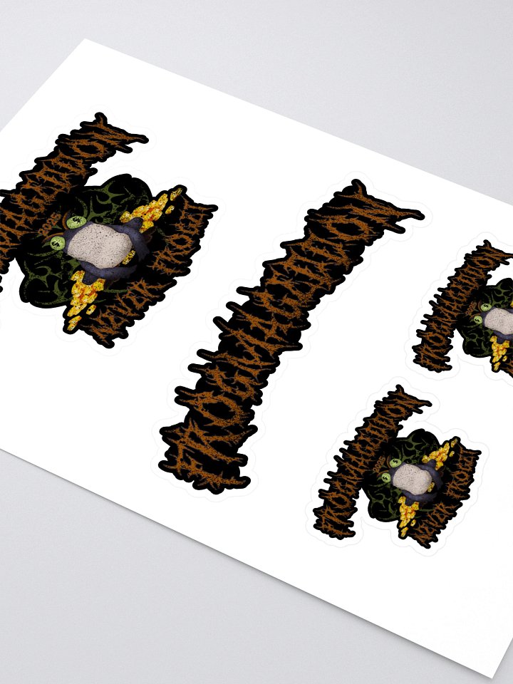 Frogmageddon Sticker Set - Never Froget Collection product image (2)