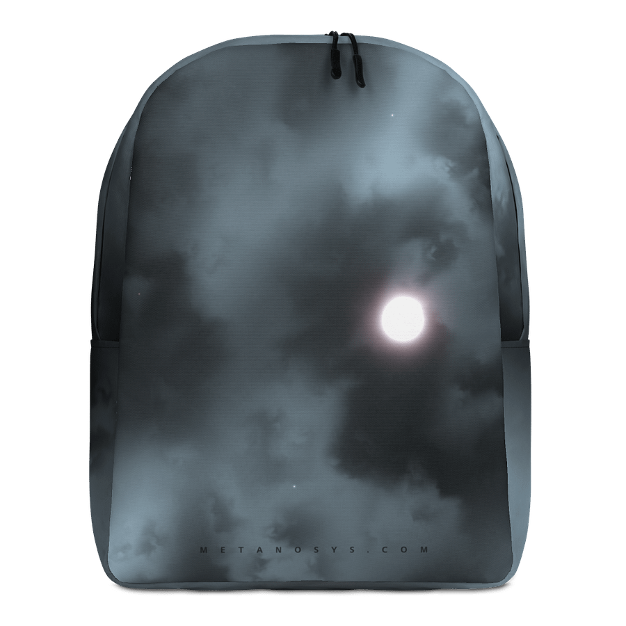 Gray Sky Minimalist Backpack product image (1)