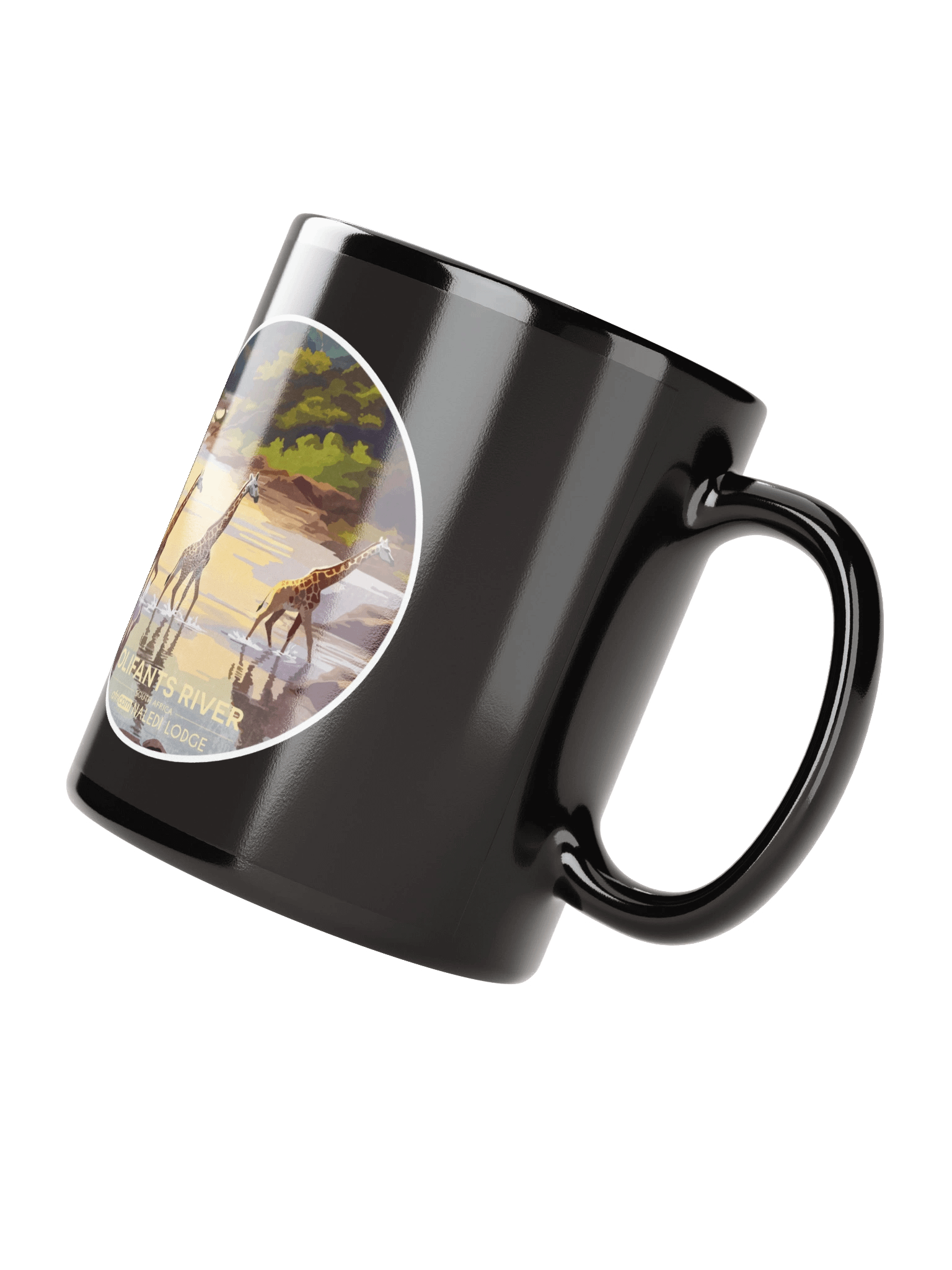 Olifant's River Mug (Black) product image (3)