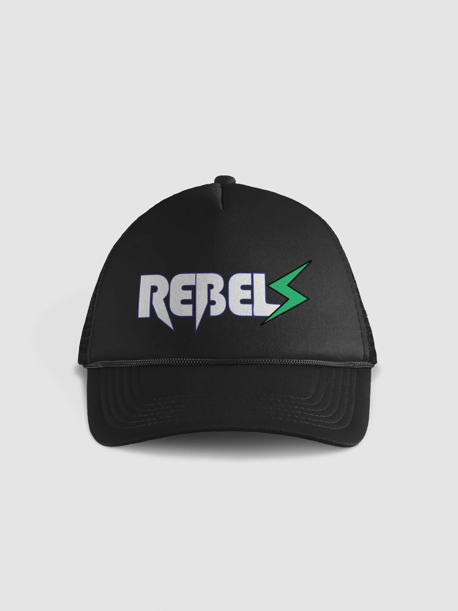 Foam Trucker Hat | White/Green product image (1)