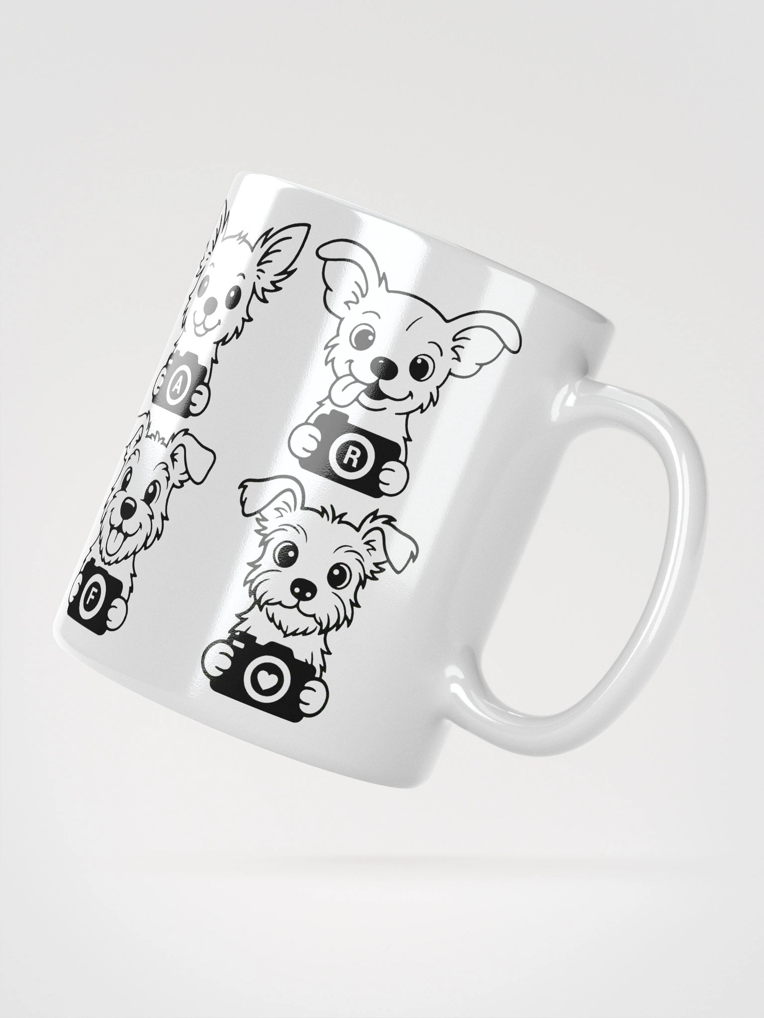 Pup-arazzi Signature Mug by Arf & Wag product image (2)