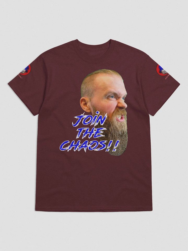 Join the Chaos T-Shirt (Blue Text) product image (5)