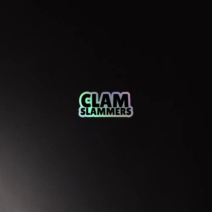 Clam Slammers Sticker product image (4)