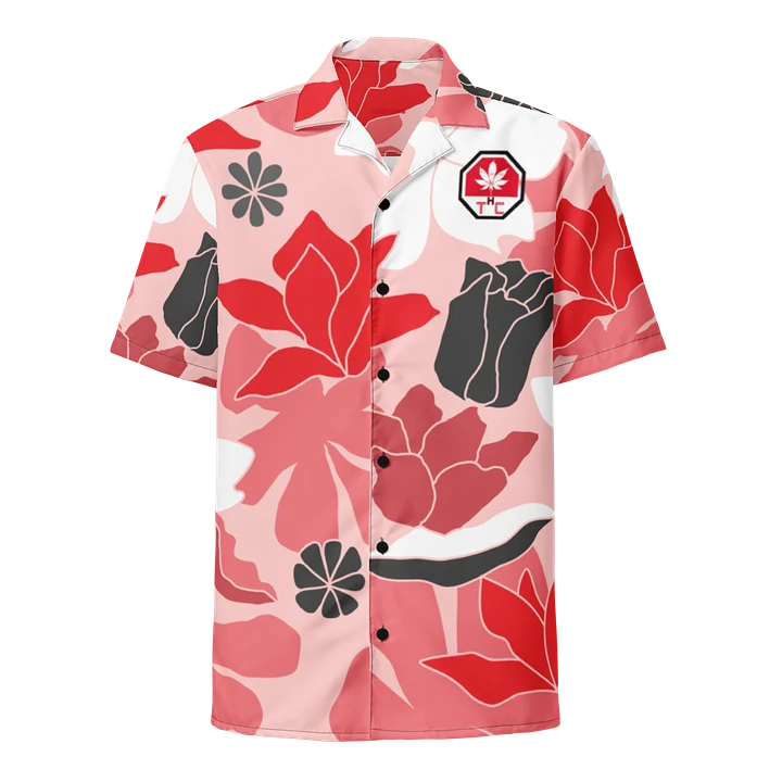 Thee Basic Hawaiian Shirt Red product image (1)