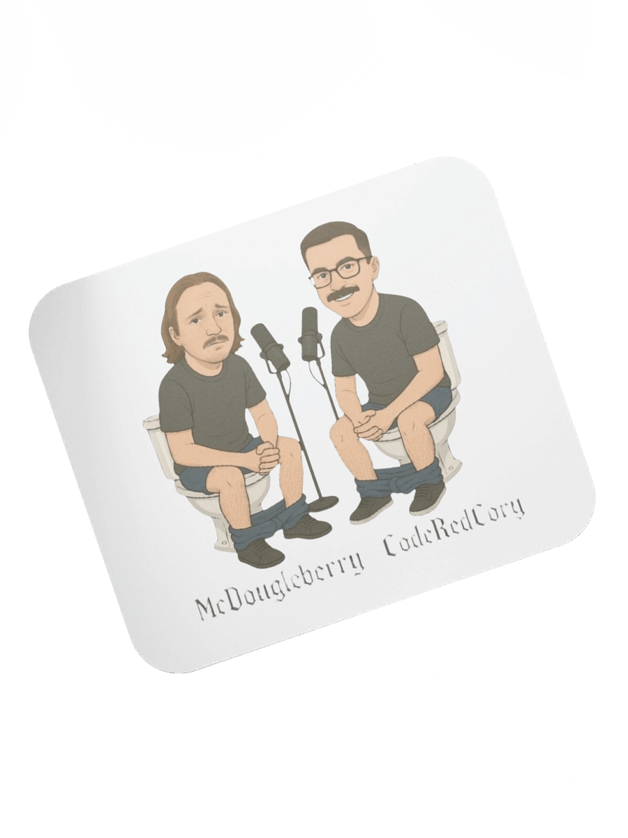 The Toilet Talk Mouse Pad product image (7)