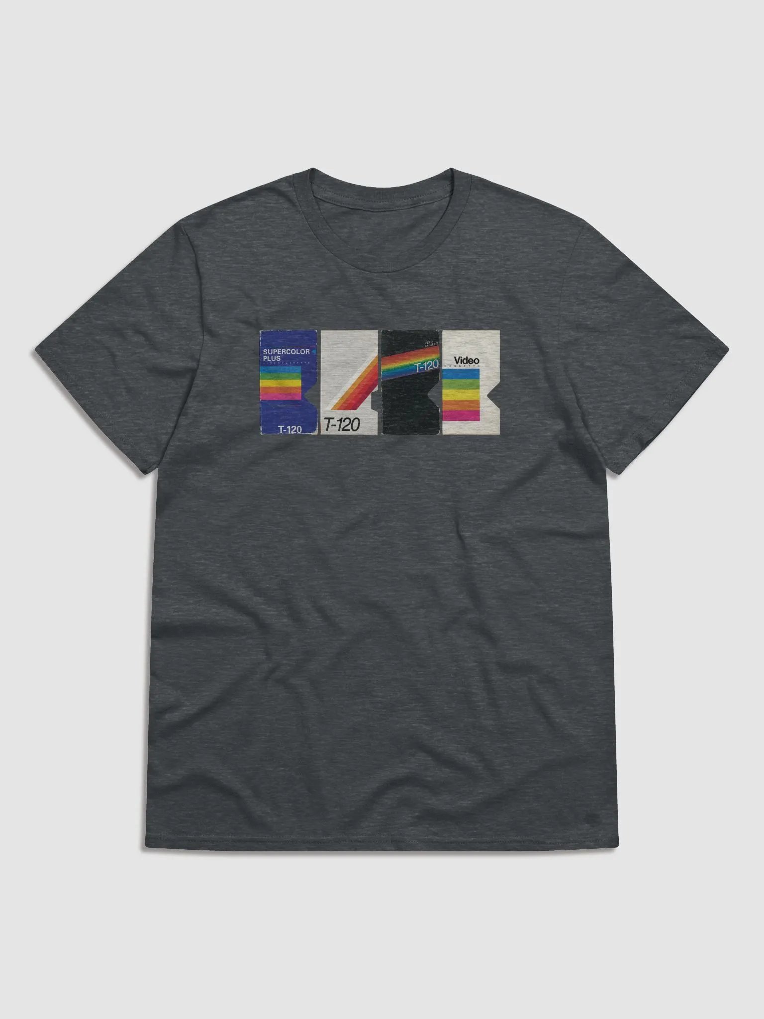 VHS Rainbow Sleeves Soft Tee product image (1)