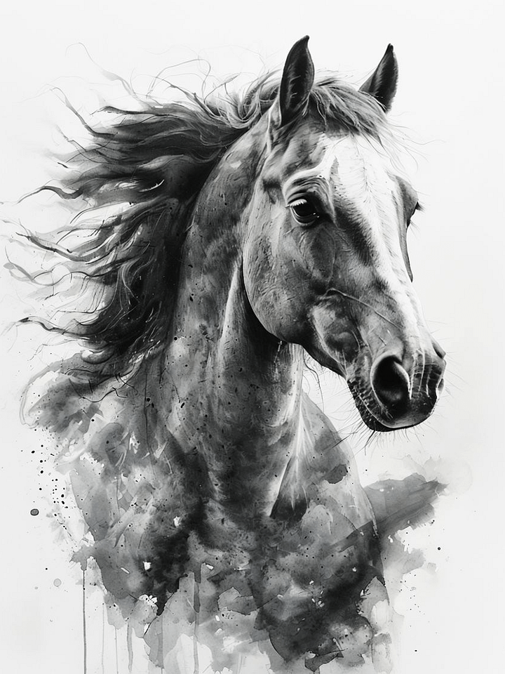 Dynamic Motion Horse Poster product image (1)