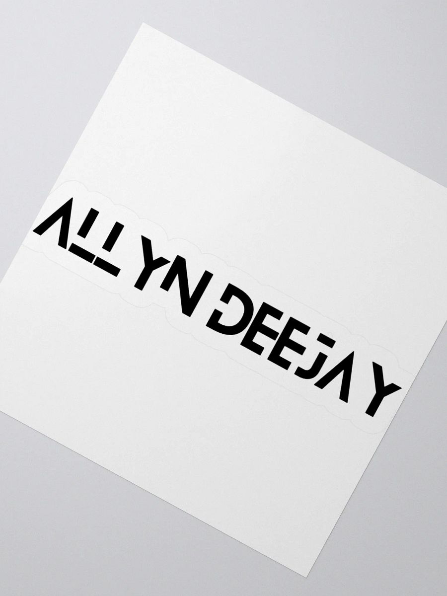 Allyn Deejay STICKER product image (7)