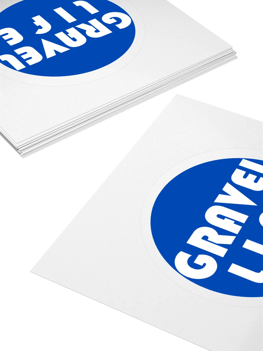 Gravel Life sticker product image (13)