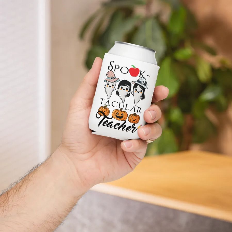 Hand-Drawn Spook-Tacular Can Cooler - Teacher Edition product image (6)