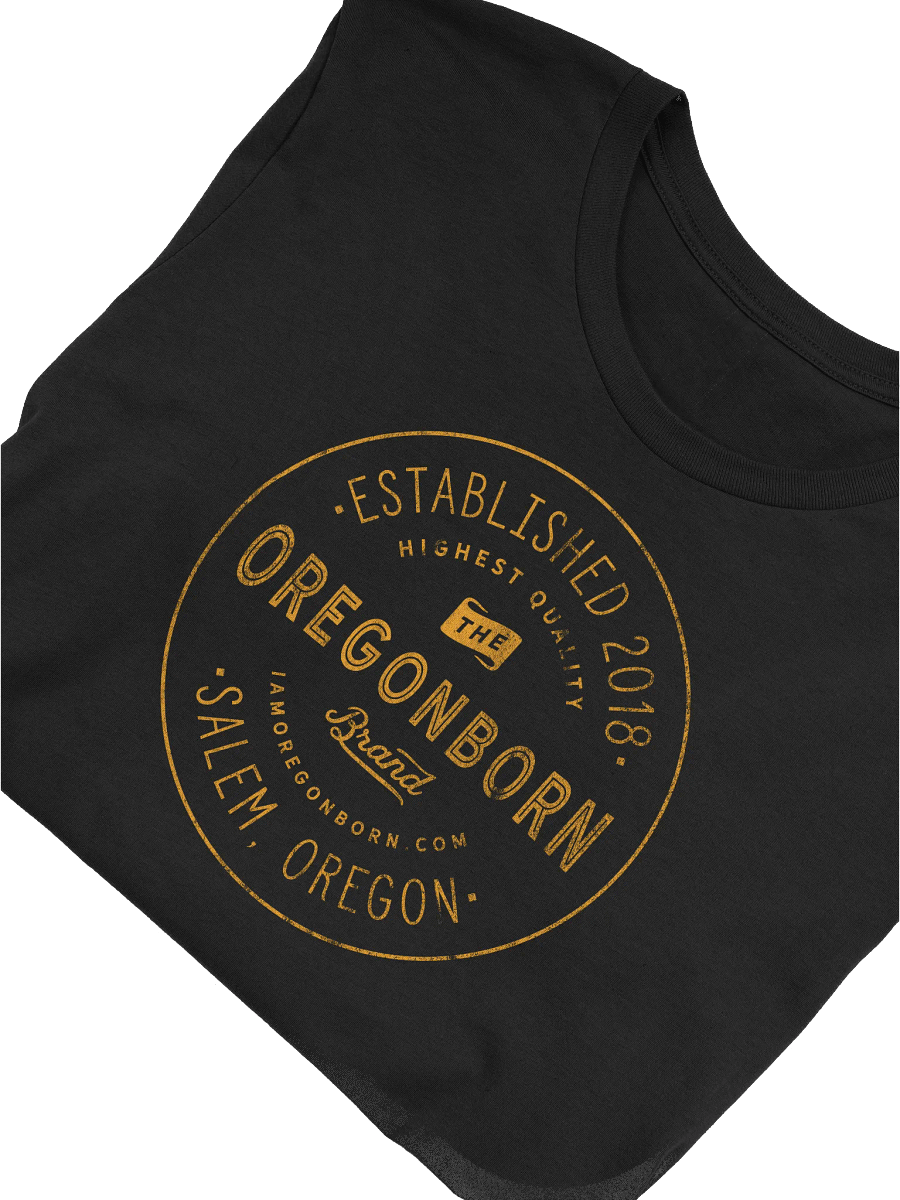The Oregon Born Brand T-Shirt product image (5)