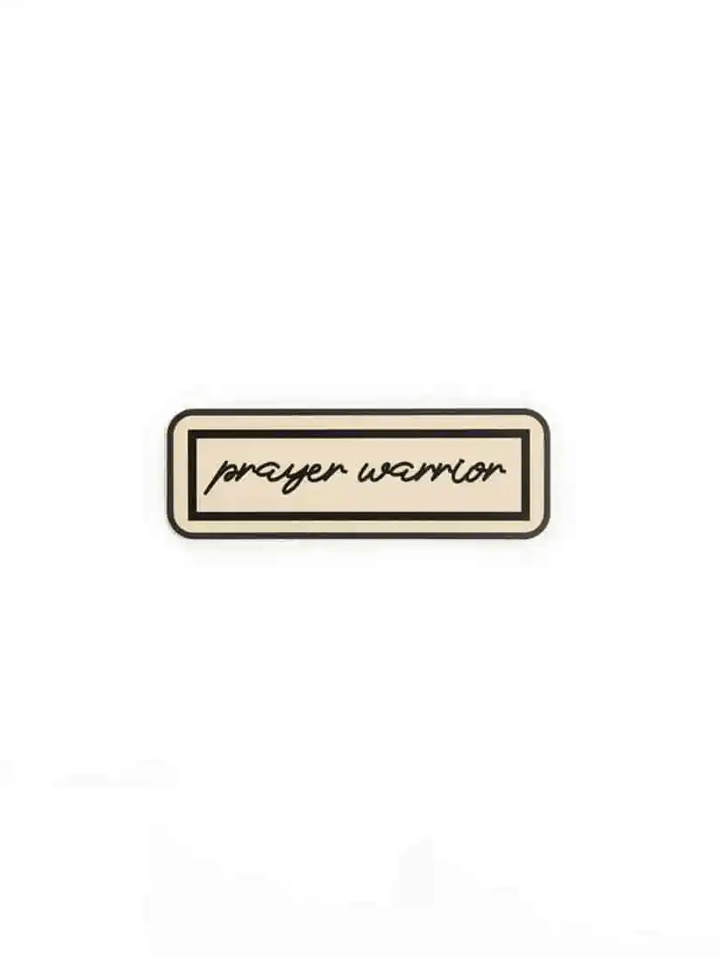 Prayer Warrior Sticker product image (1)