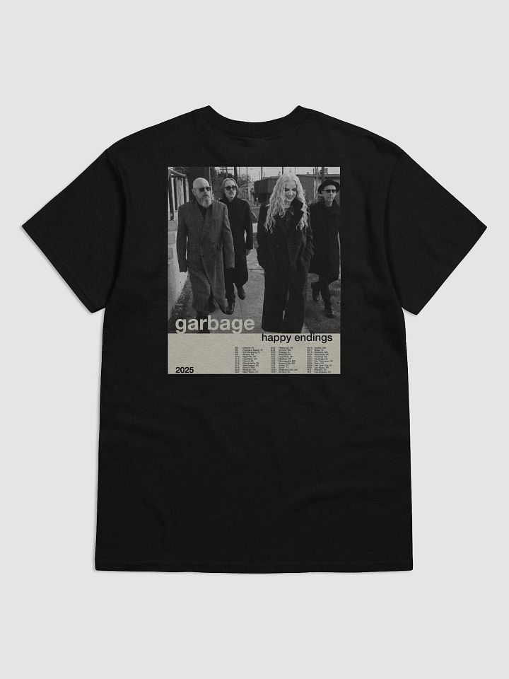 Garbage Happy Endings US Tour 2025 T-Shirt product image (2)