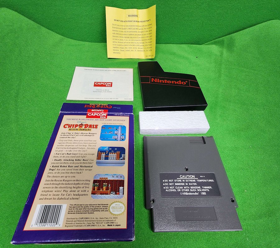 NES - Chip 'N Dale: Rescue Rangers - CIB product image (2)