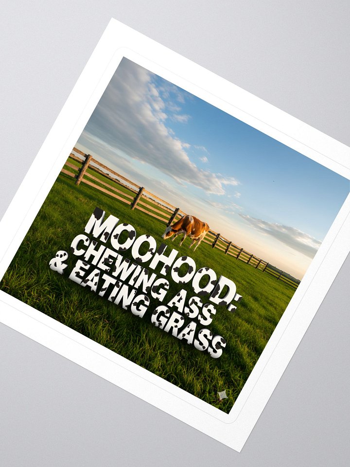 MooHood Kiss Cut Stickers product image (2)