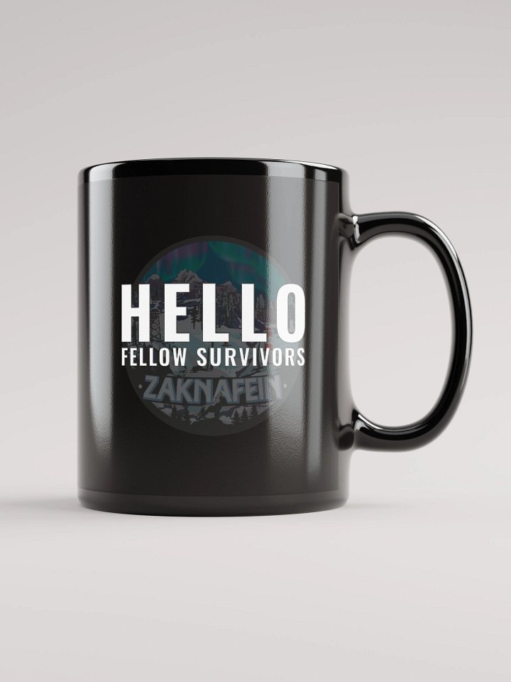 Hello Fellow Survivors - Zaknafein Black Mug product image (2)