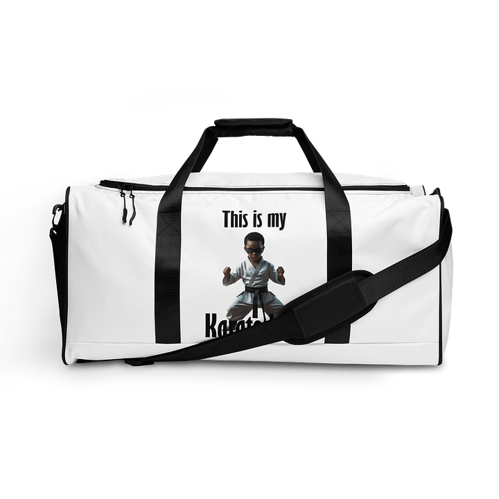 Ninja-Inspired All-Over Print Duffle Bag product image (1)