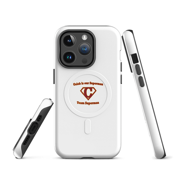 Caleb's Superman Emblem MagSafe® Tough Case product image (3)