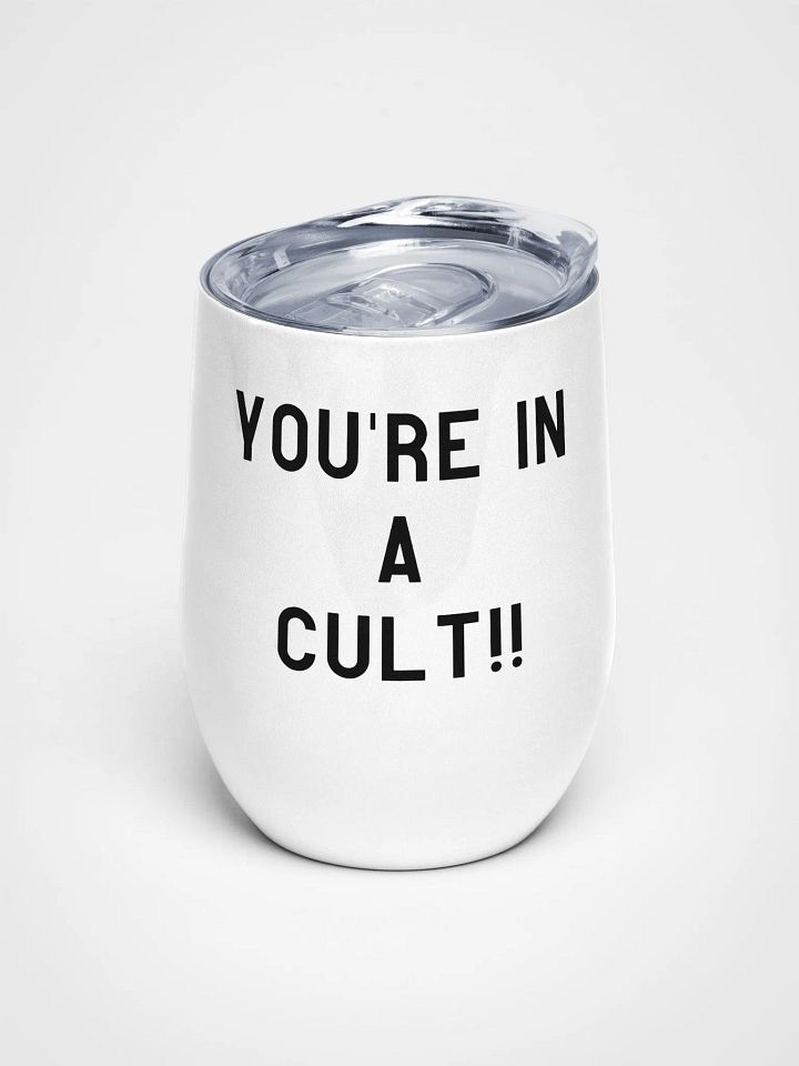 Pris- You're In A Cult - Wine Tumbler product image (1)