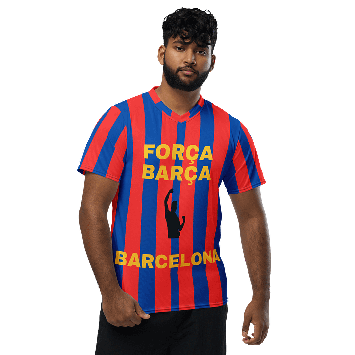 Força Barça All-Over Sports Jersey product image (1)
