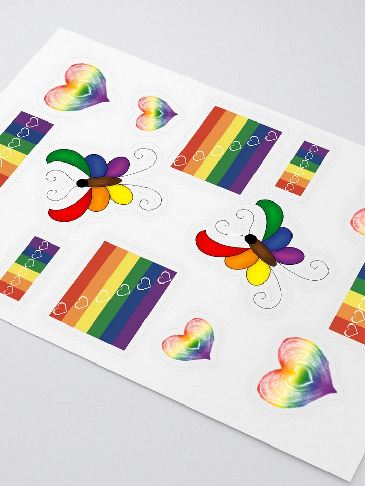 Rainbows and Butterflies! - Stickers product image (2)