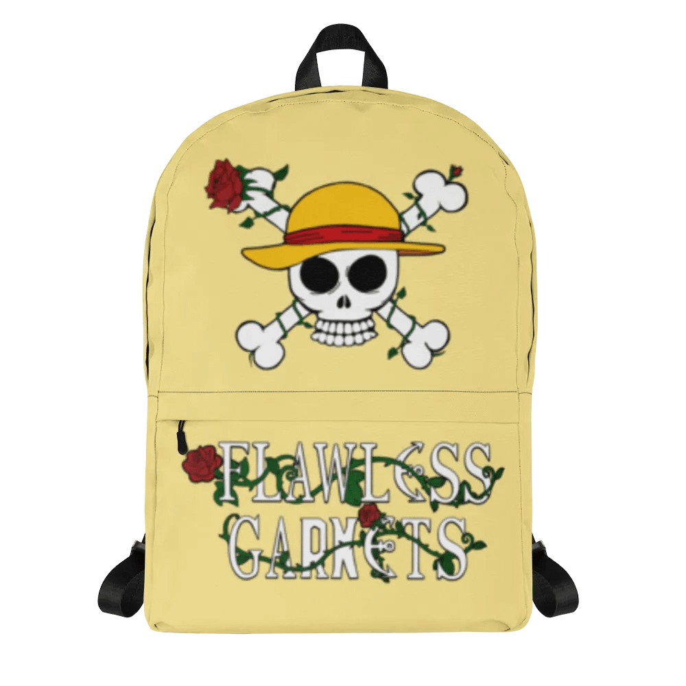 Flawless Garnets ONE PIECE Backpack Yellow product image (7)