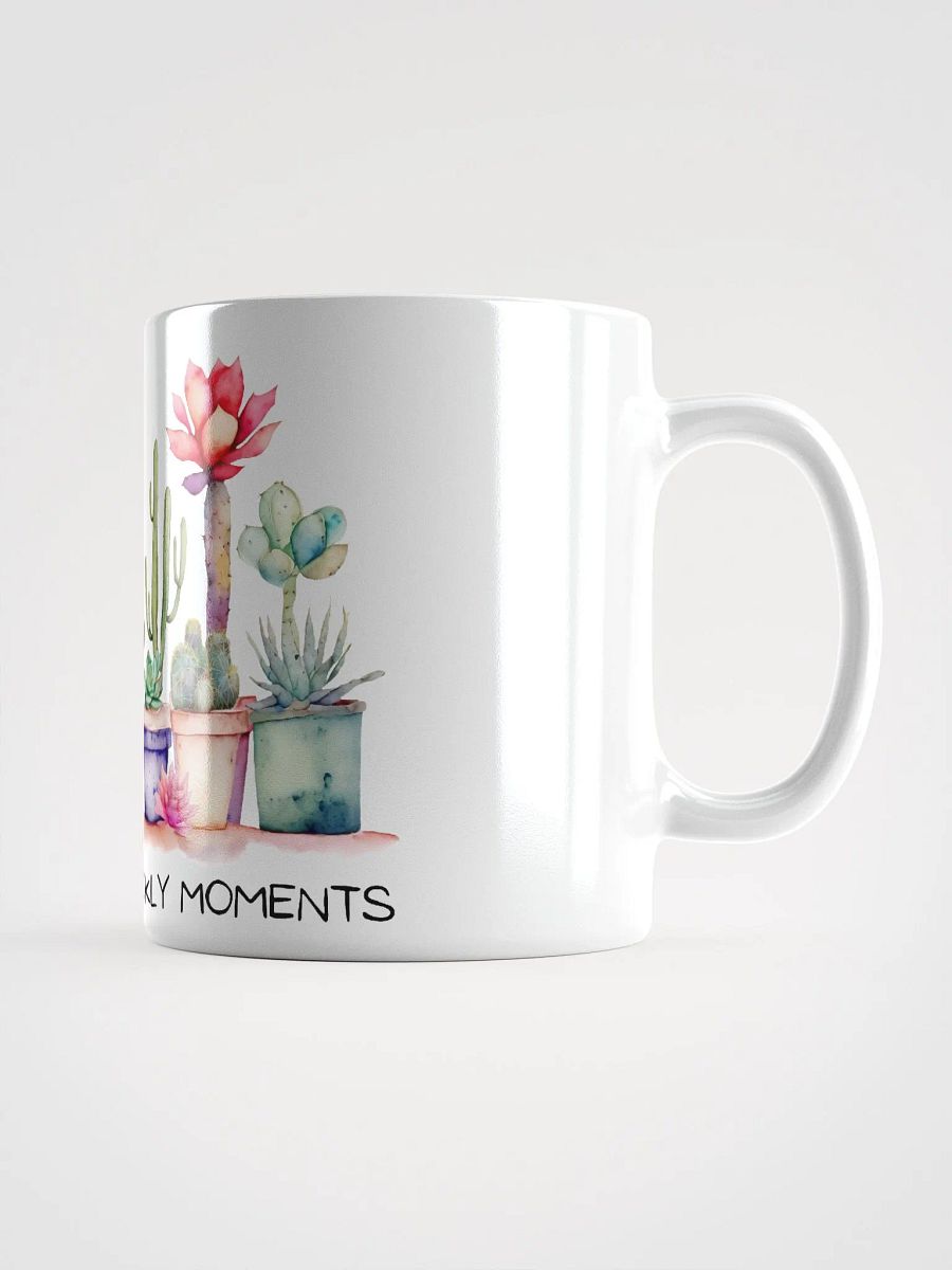 Embrace The Prickly Moments White Glossy Mug product image (2)