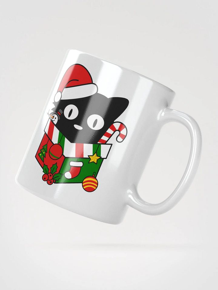 Christmas Cat in a Box Mug product image (2)