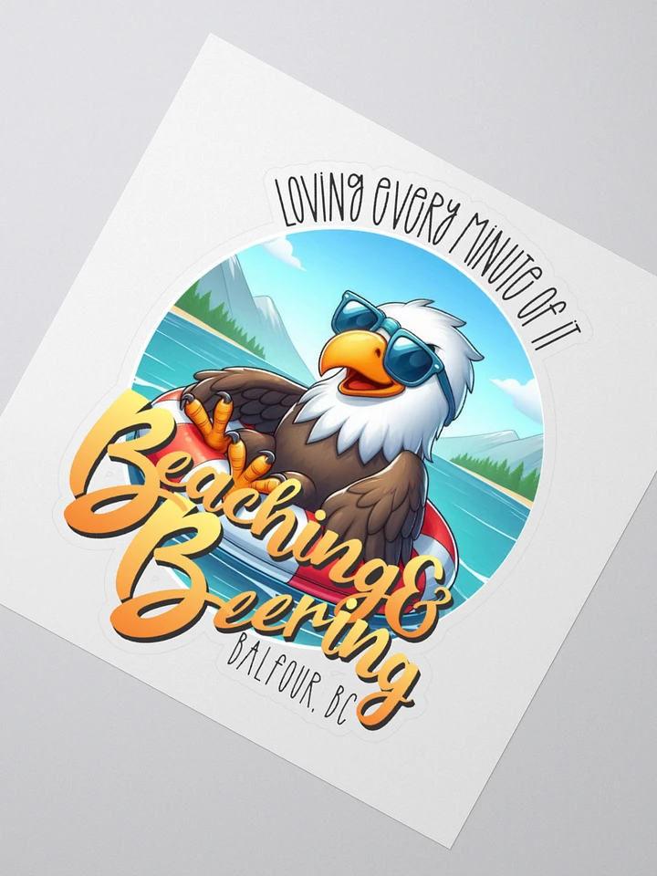 Chill Eagle Vinyl Stickers, Balfour BC product image (2)