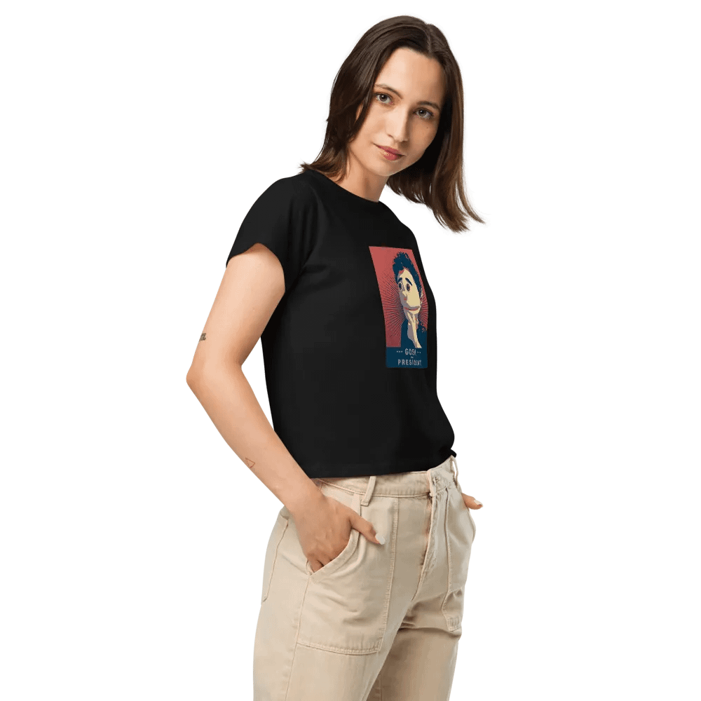 Gosh For President Women's High Waisted Tee product image (9)