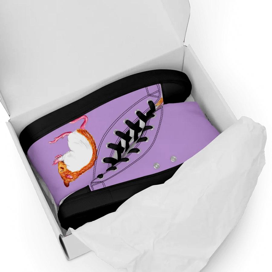 Laughing rat High top canvas shoes (womens) product image (8)