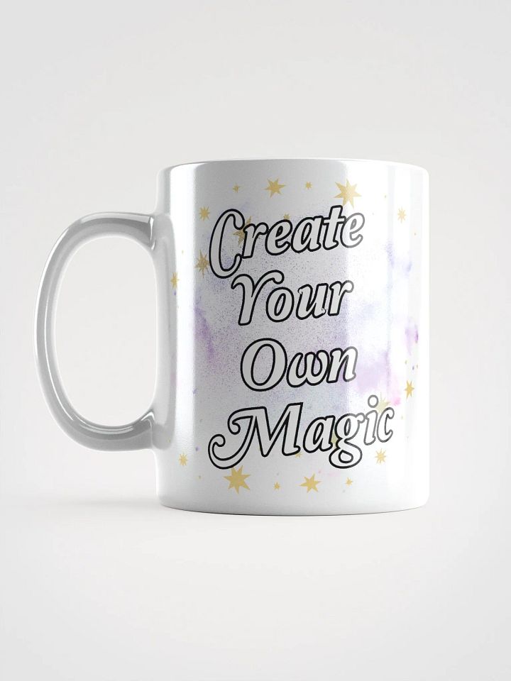 Create Your Own Magic Ceramic Mug, Magic Maker Coffee Cup, Motivational Beverage Holder, Cute Kitchen Accessories, Gift for Her, Gift for Him, Inspirational Drinkware product image (1)