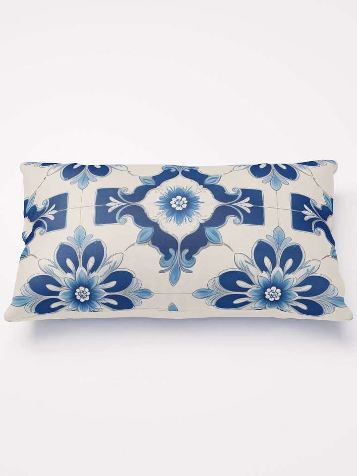 Blue Blossom Tile Cushion product image (1)