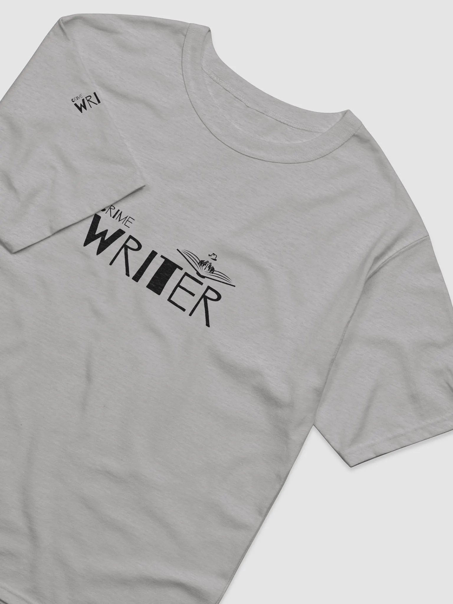 Crime Writer with Detective Motif Relax Fit T-shirt product image (7)