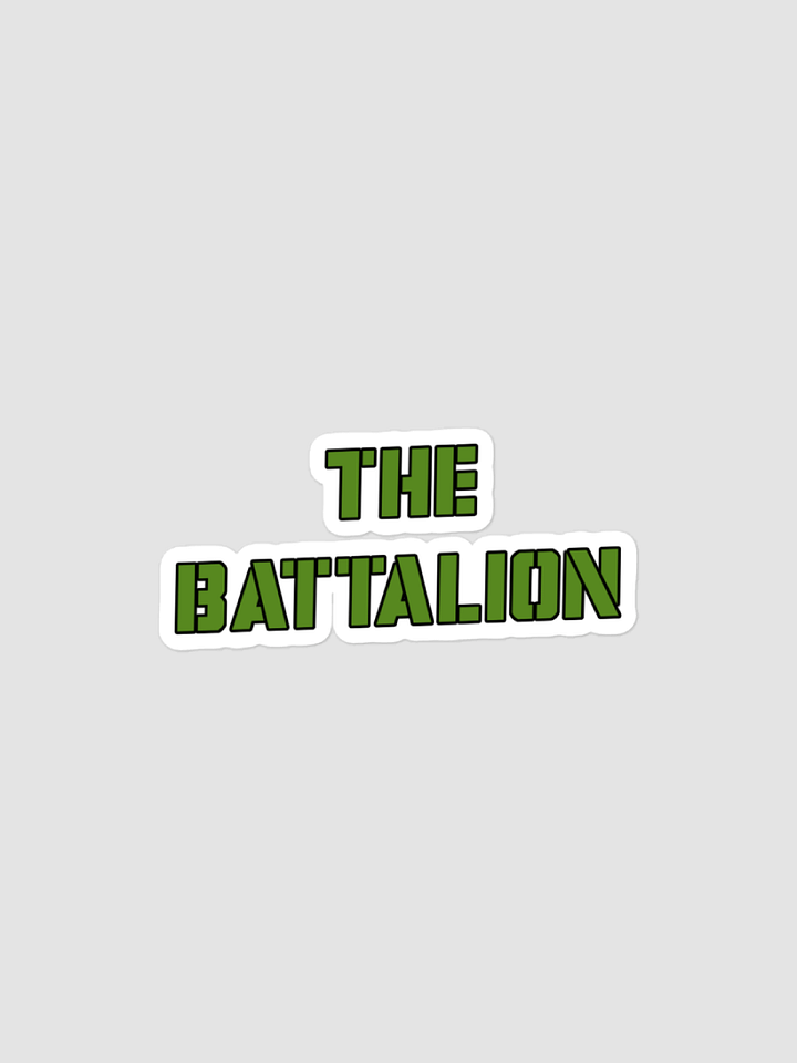 The Battalion Kiss Cut Stickers product image (1)