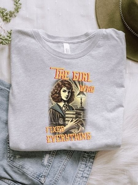 Hermione Funny Vintage Pulp Mystery Harry Potter Shirt product image (1)
