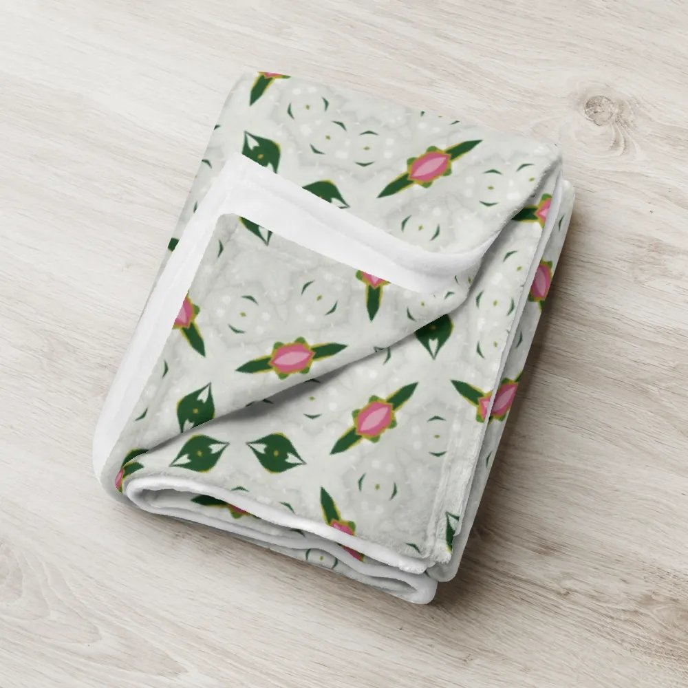 Unique Lips & Eyes Circular Pattern Throw Blanket product image (9)
