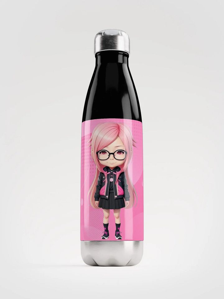 (PINK CHIBI) K Stainless Steel Water Bottle product image (1)