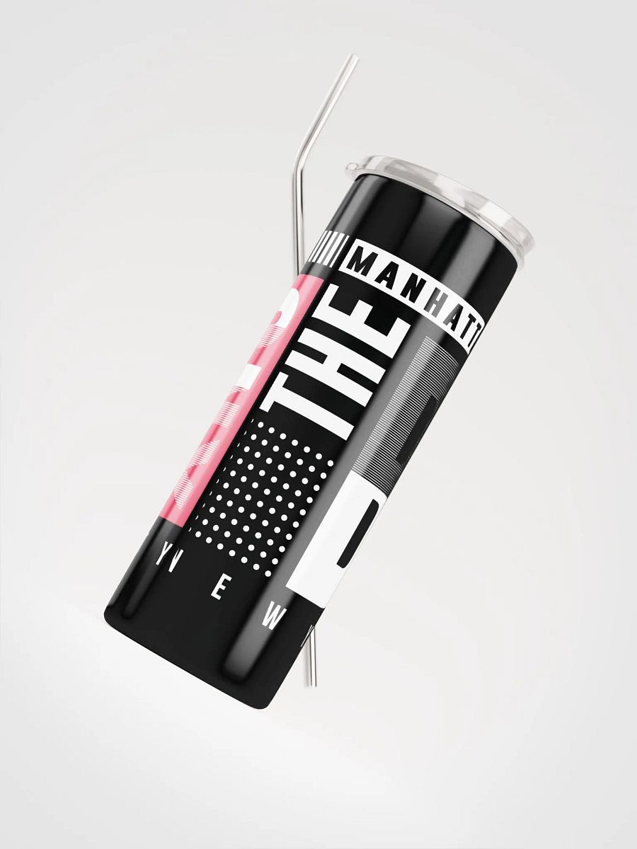 Manhattan Bronx Black Stainless Steel Tumbler product image (4)