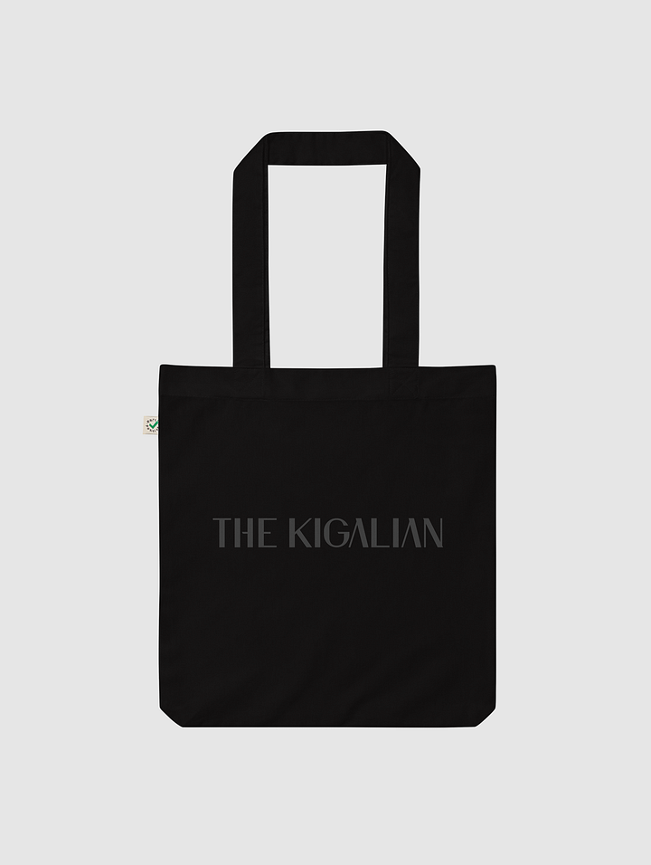 Organic Fashion Tote Bag with Black Kigalian Logo product image (2)